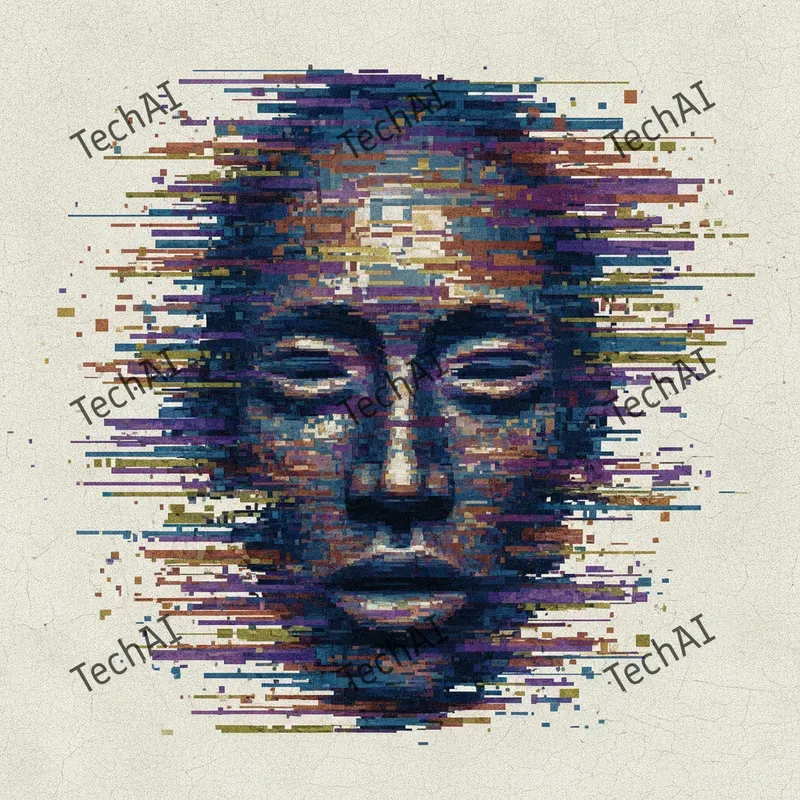 Digital Decay Portraits