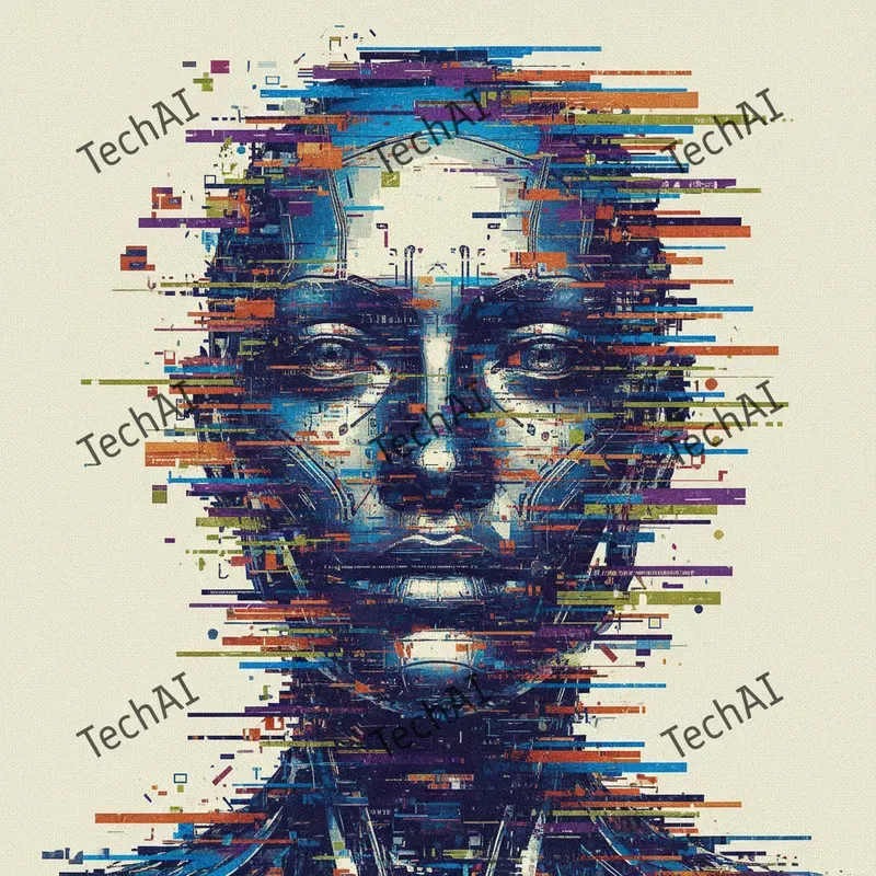 Digital Decay Portraits