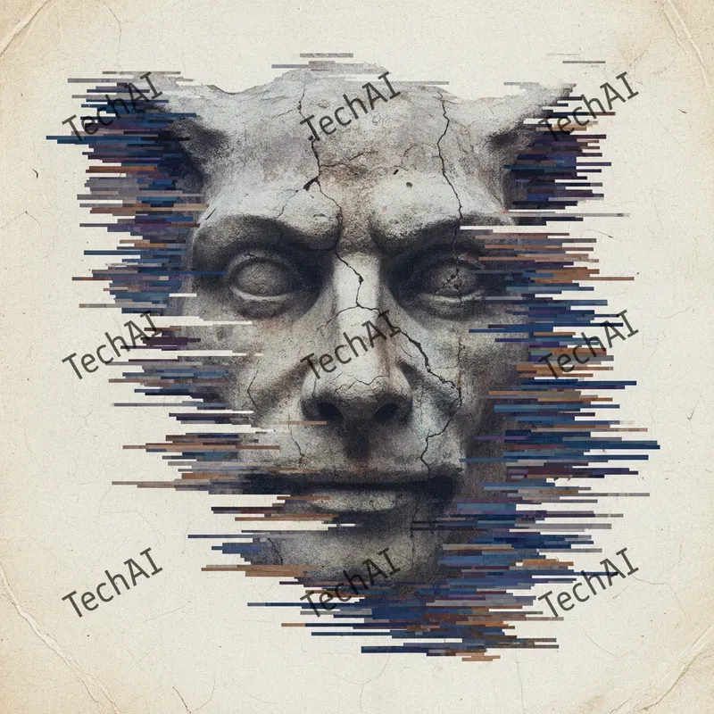 Digital Decay Portraits
