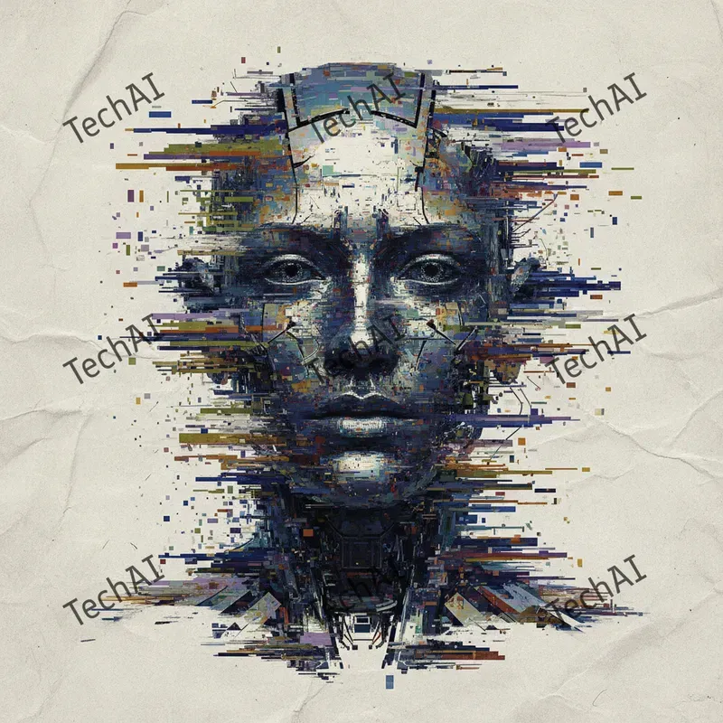 Digital Decay Portraits