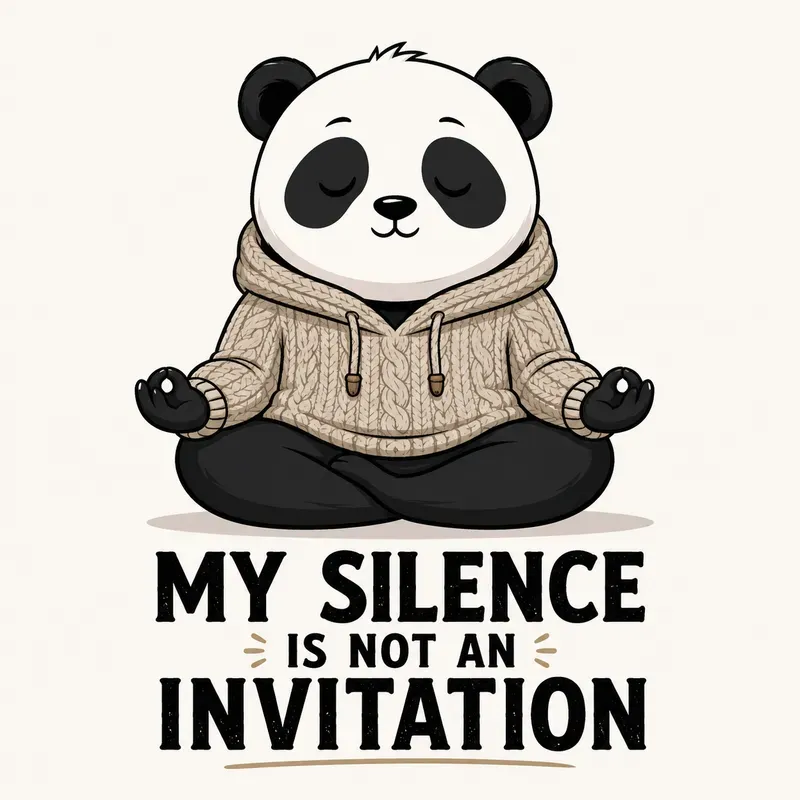 Peaceful Cartoon Quote Collections