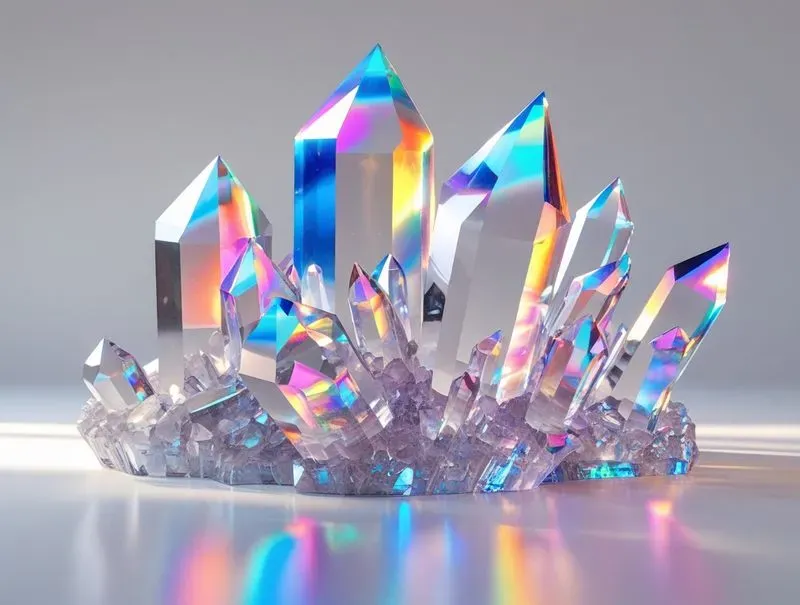 3D Holographic Crystal Glass Backdrops