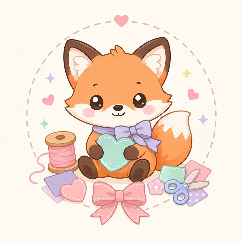 Pastel Mascot Logo Icon Generator