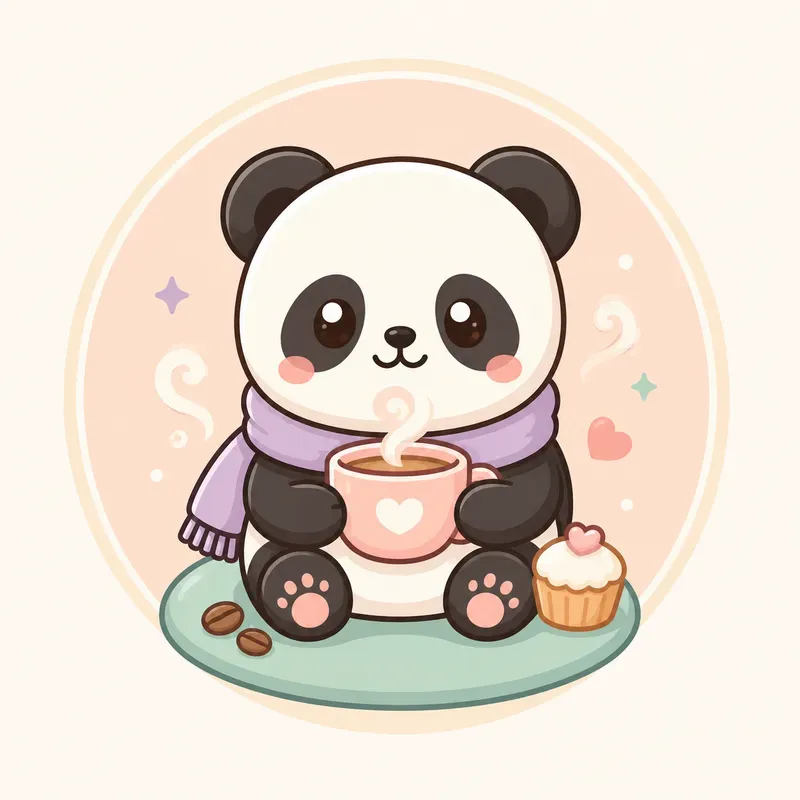 Pastel Mascot Logo Icon Generator