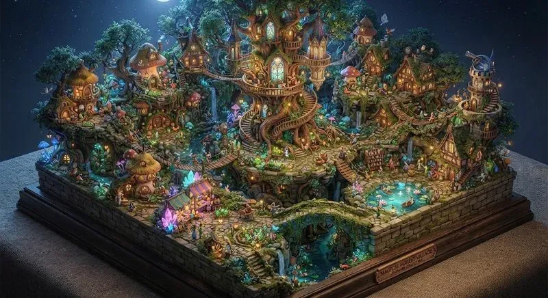3D Isometric Fantasy Worlds