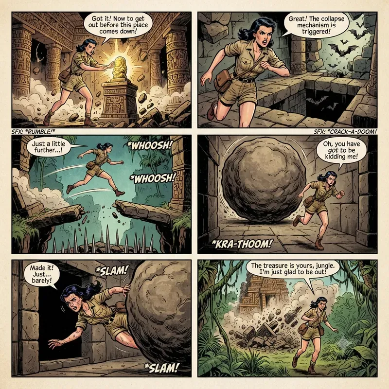 Comic Book Panels Pages