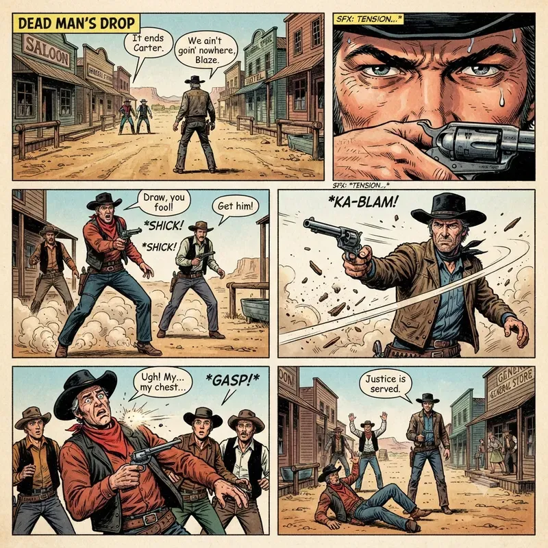 Comic Book Panels Pages