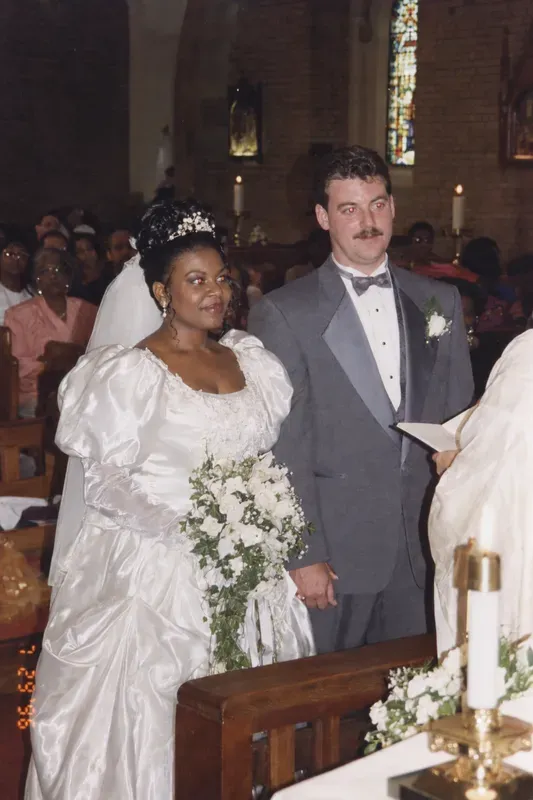 90s Wedding Day Photos