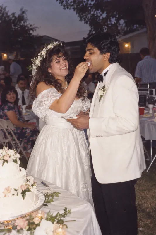 90s Wedding Day Photos