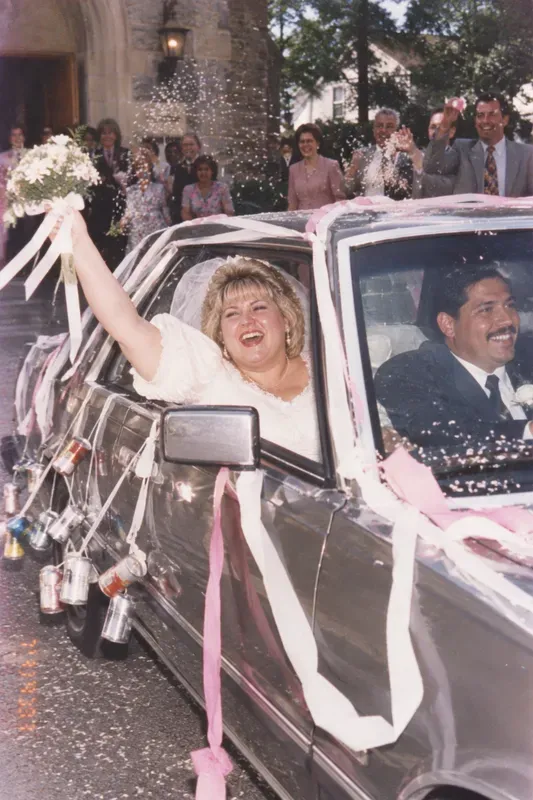 90s Wedding Day Photos