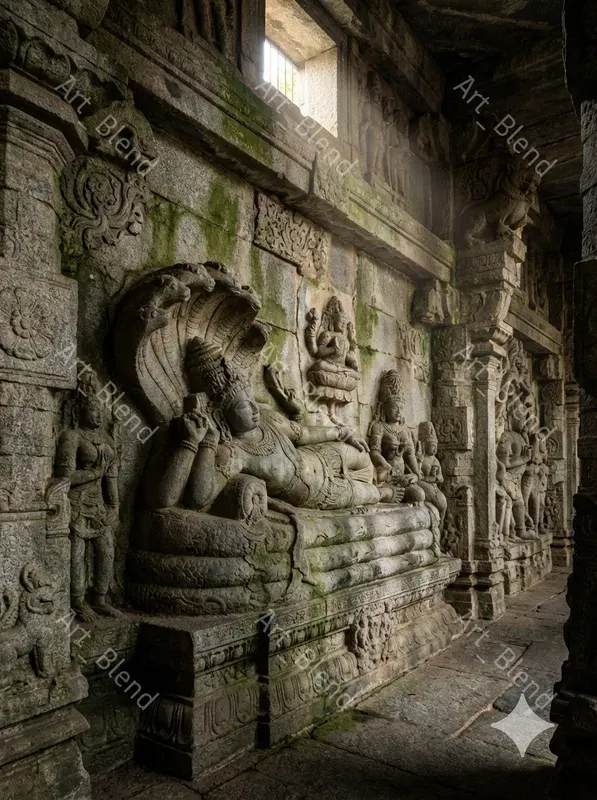 Ancient Hindu Stone Carvings