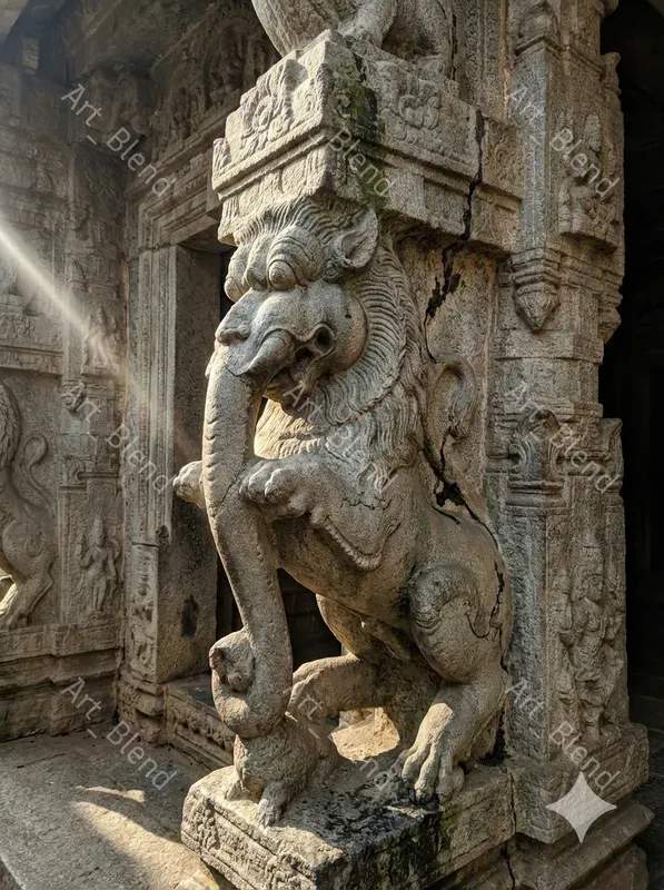 Ancient Hindu Stone Carvings