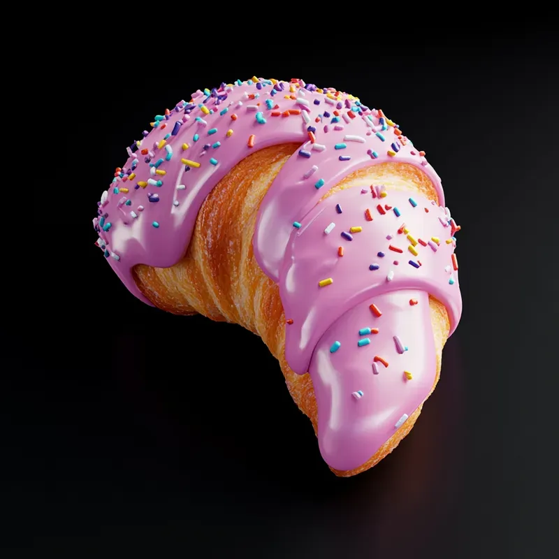 Glossy 3D Candy Style Renders