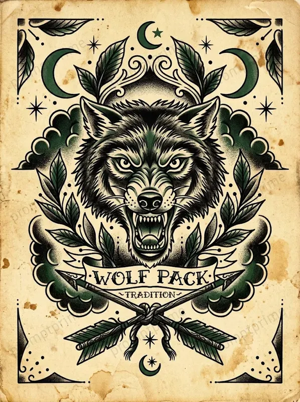 Traditional Tattoo Flash Sheets