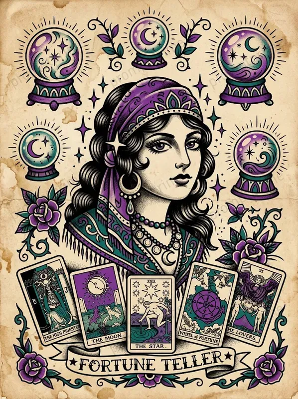 Traditional Tattoo Flash Sheets