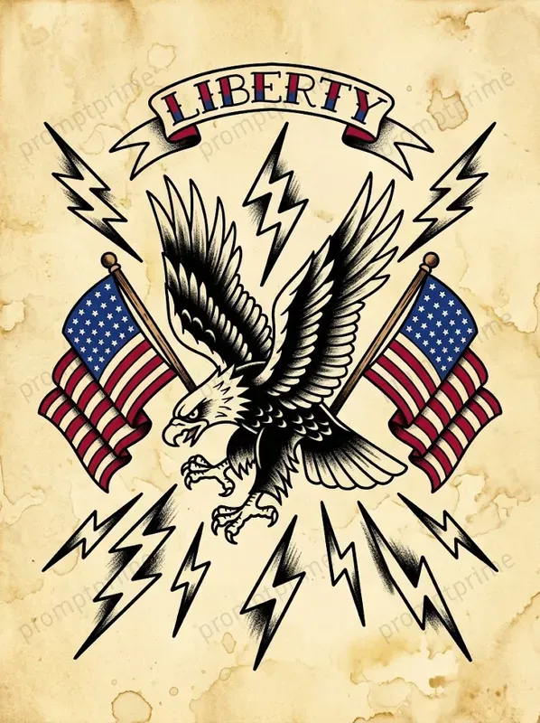 Traditional Tattoo Flash Sheets