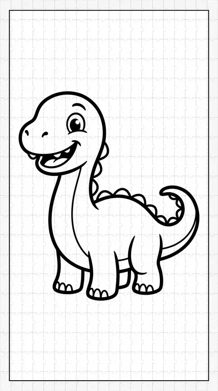 Printable Coloring Book Page Generator