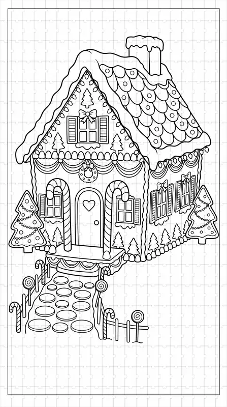 Printable Coloring Book Page Generator