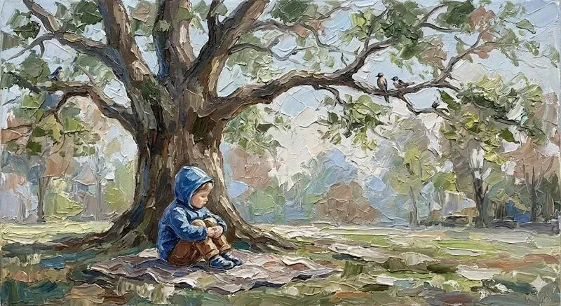 Painterly Storybook Illustrations