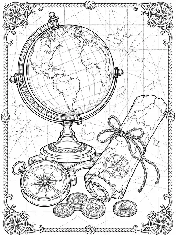 Vintage Coloring Book Creators