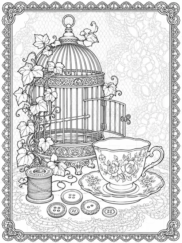 Vintage Coloring Book Creators
