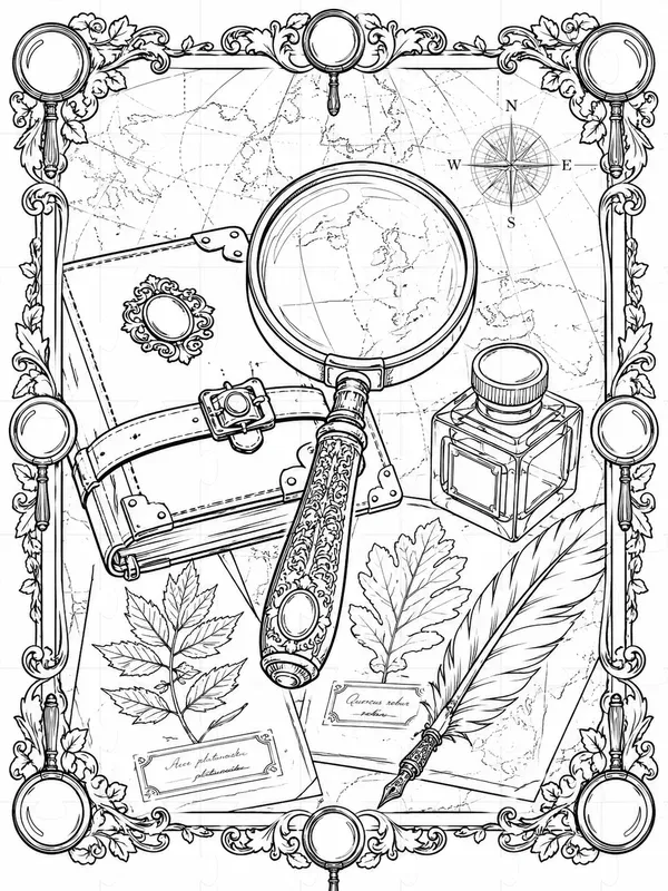 Vintage Coloring Book Creators