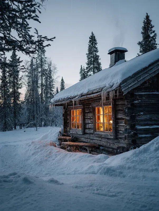 Photorealistic Winter Still Life Scenes
