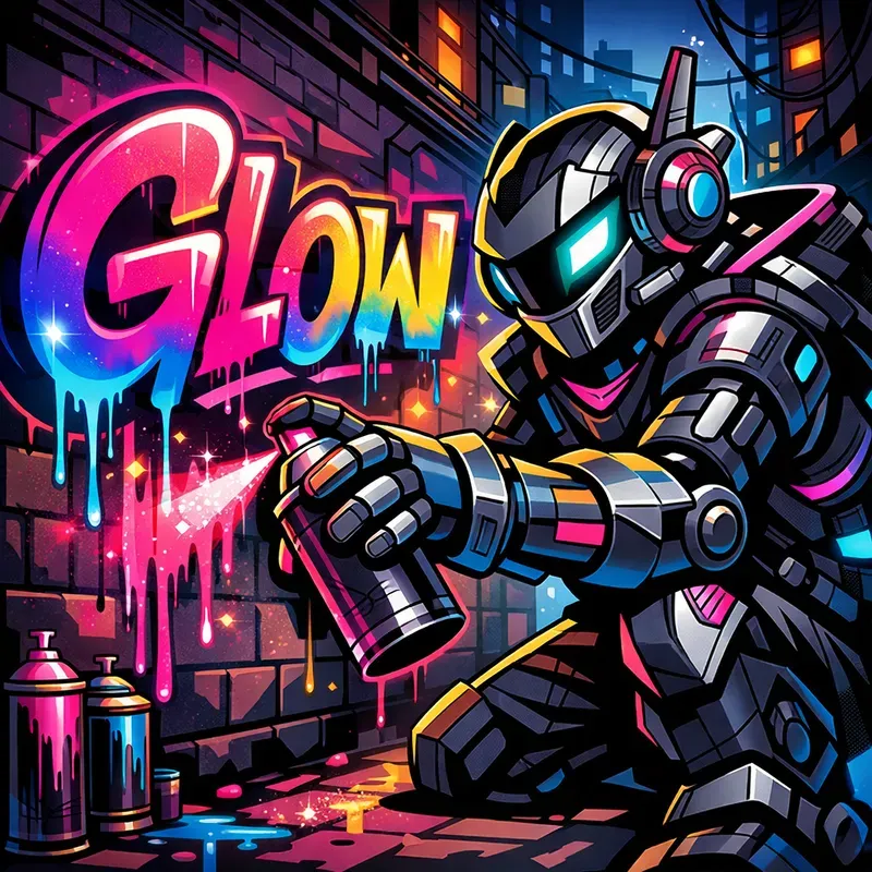 Urban Graffiti Character Poster Designs