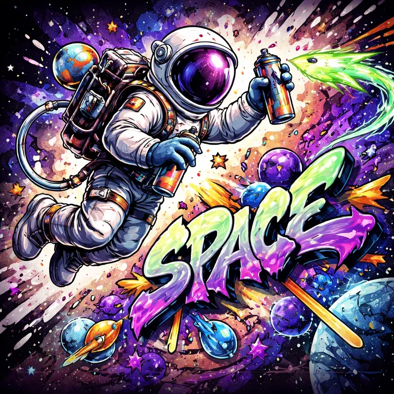 Urban Graffiti Character Poster Designs