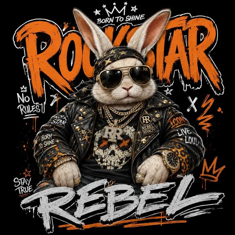 Urban Royal Mascot Streetwear Tshirts
