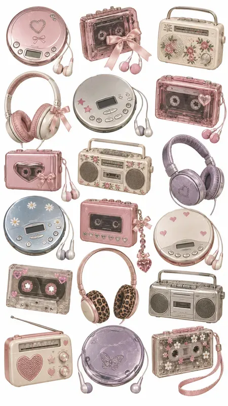 Analog Vintage Object Ephemera Sheets
