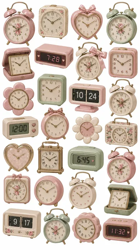 Analog Vintage Object Ephemera Sheets
