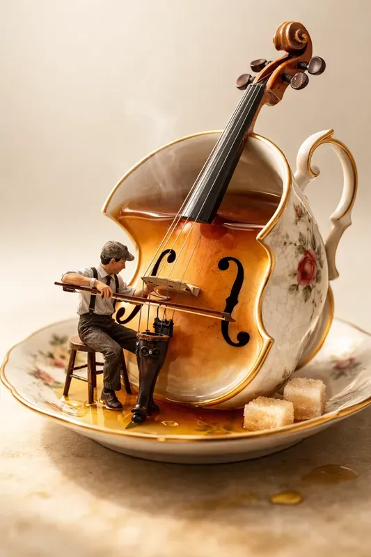 Tiny Musicians In Giant Worlds