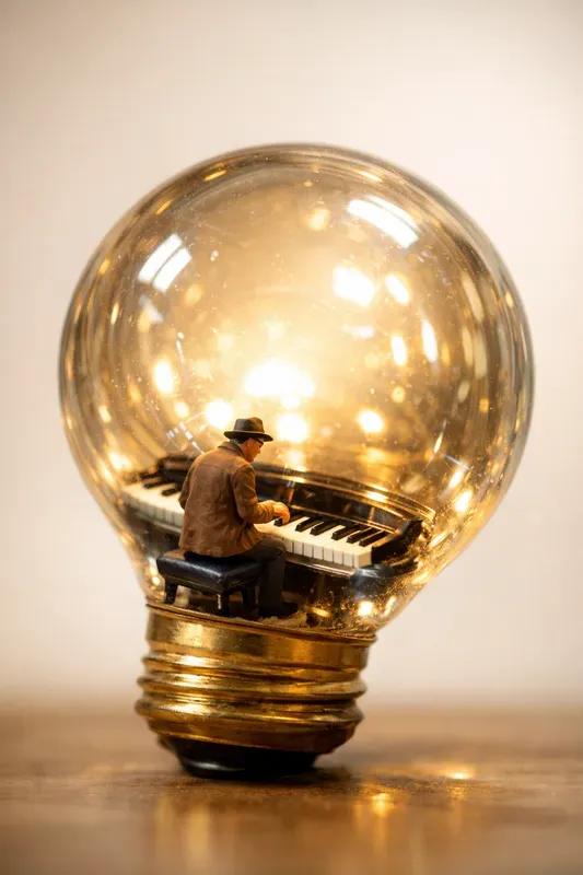 Tiny Musicians In Giant Worlds