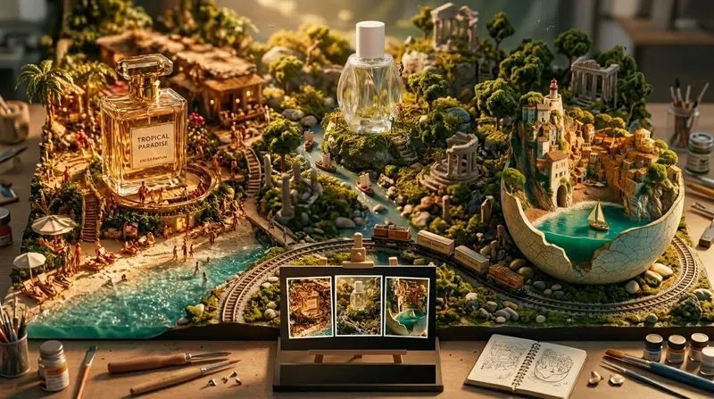 Miniature World Ad Generator