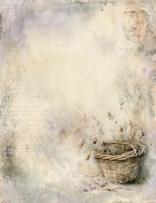 French Country Lavender Decorative Pages