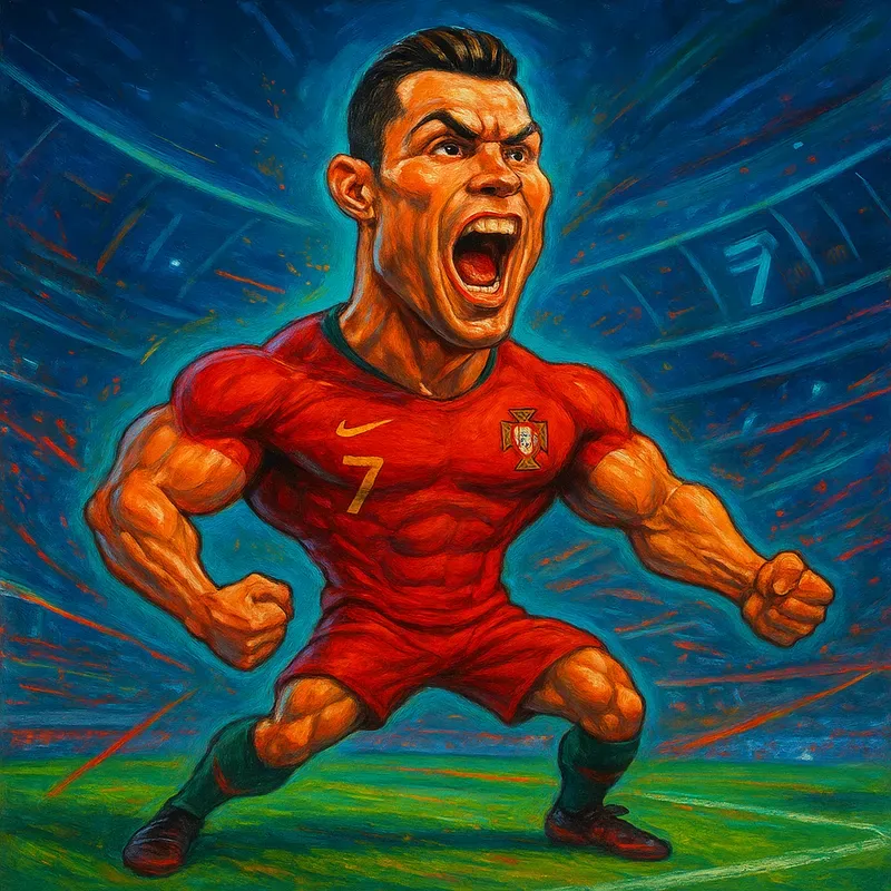 Vibrant Caricature Portraits