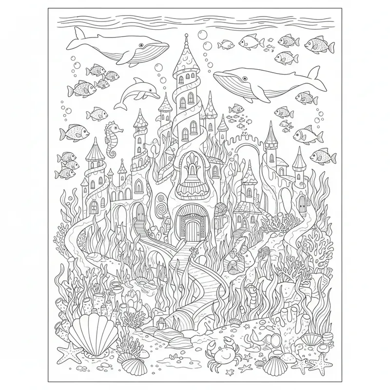 Advanced Detailed Coloring Pages