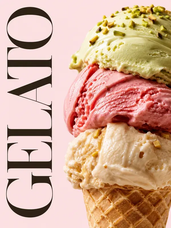 Luxury Editorial Food Typography Posters