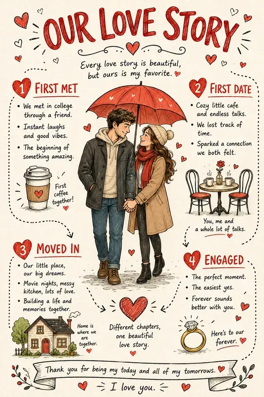 Romantic Couple Storytelling Studios