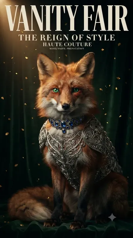 Luxury Animal Fashion Editorial Series