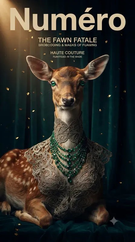 Luxury Animal Fashion Editorial Series