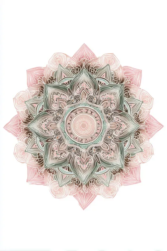 Minimalist Mandala Art