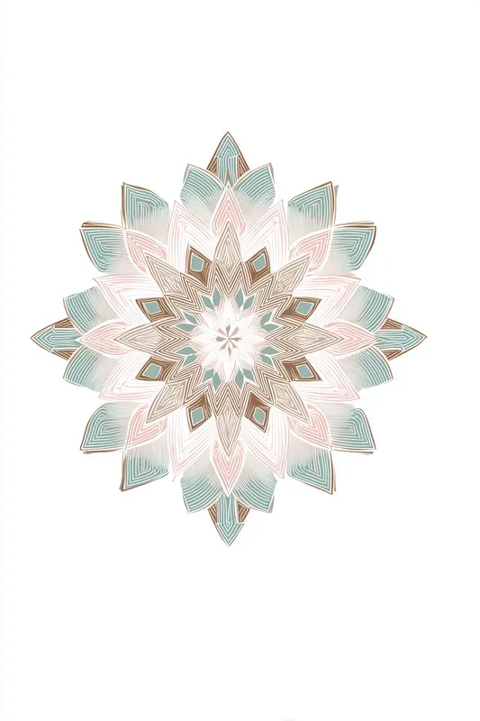 Minimalist Mandala Art