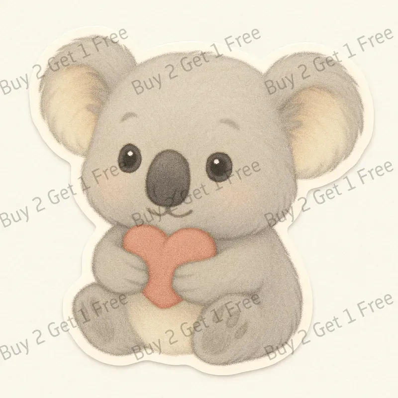 Cute Animal Sticker Portraits