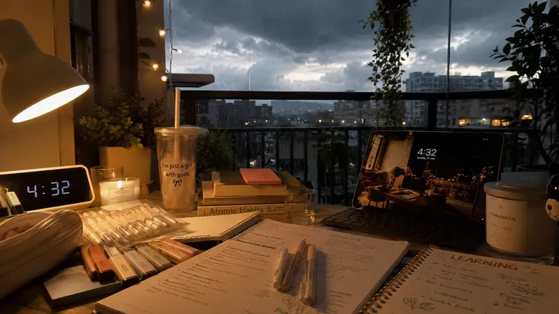 Study With Me Aesthetic Packs