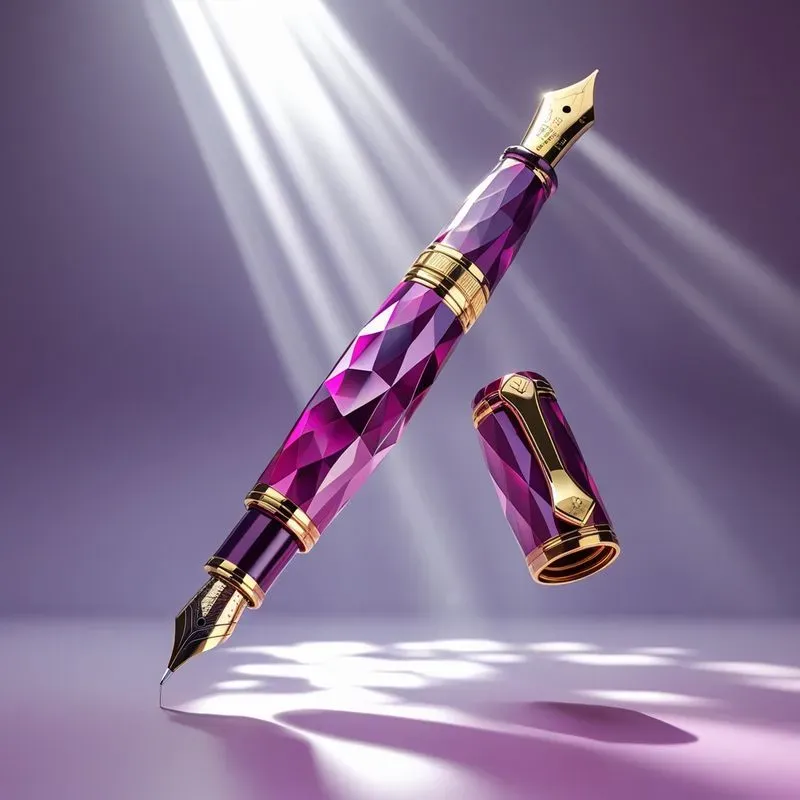 The Luxuries Of Magenta And Gold