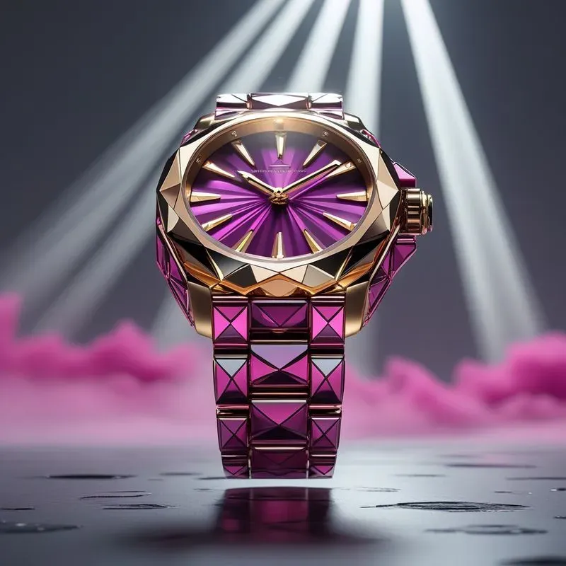 The Luxuries Of Magenta And Gold