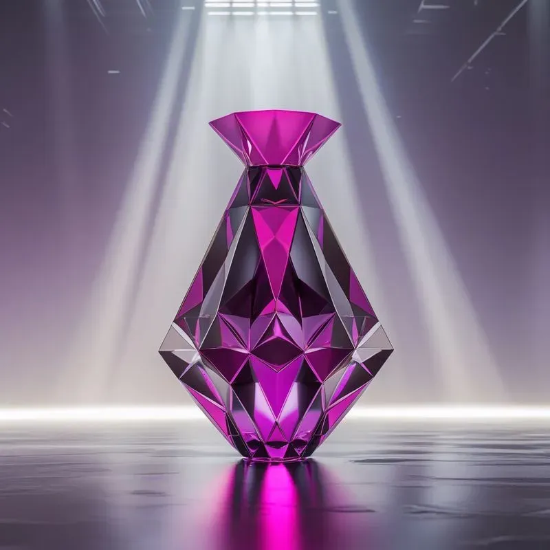 The Luxuries Of Magenta And Gold