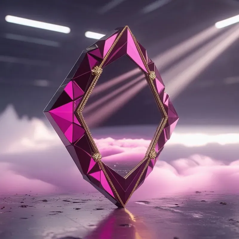 The Luxuries Of Magenta And Gold